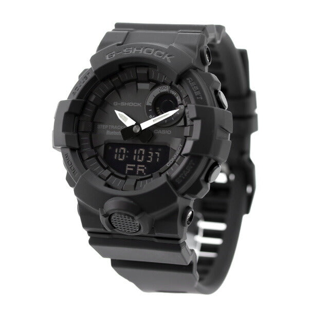 G-Shock G-Shock Gee Squad蓝牙男士手表GBA-800-1ADR全黑Casio Casio