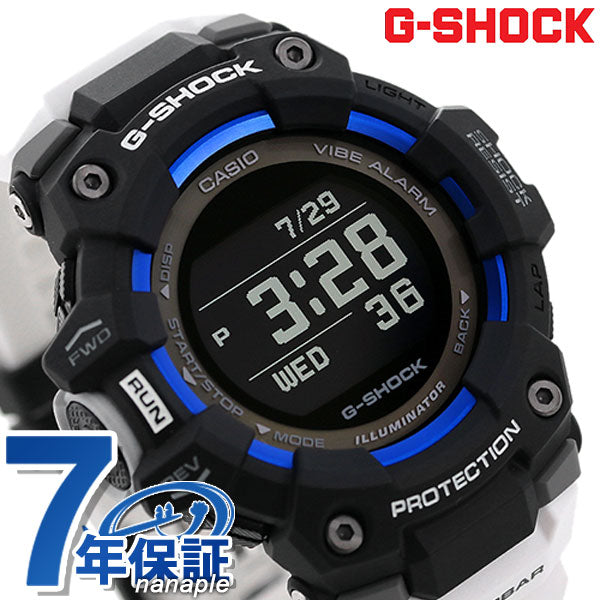 gショック ジーショック G-SHOCK メンズ 腕時計 ジースクワッド GBD-100-1A7DR 時計 Bluetooth ブラック ホワイト カシオ CASIO