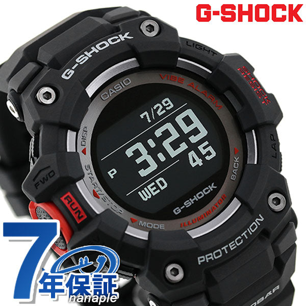 gショック ジーショック G-SHOCK メンズ 腕時計 ブランド ジースクワッド GBD-100-1DR 時計 オールブラック レッド カシオ