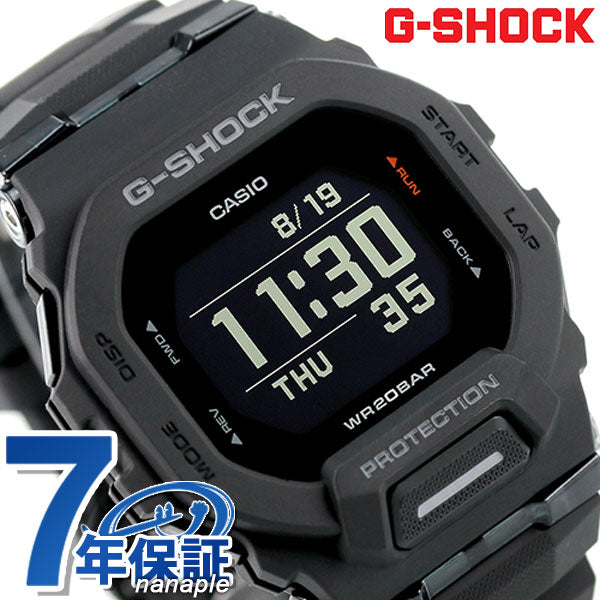 gショック ジーショック G-SHOCK ジースクワッド メンズ 腕時計 ブランド GBD-200-1DR オールブラック 黒 カシオ