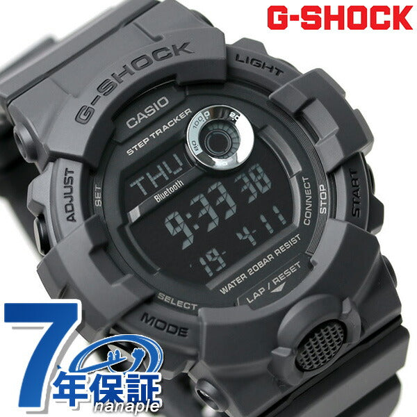 gショック ジーショック G-SHOCK G-SQUAD GBD-800 メンズ 腕時計 ブランド GBD-800UC-8DR ブラック グレー カシオ