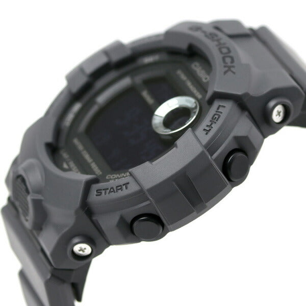 G-Shock G-Squad GBD-800男士手表品牌GBD-800UC-8DR黑色灰色Casio