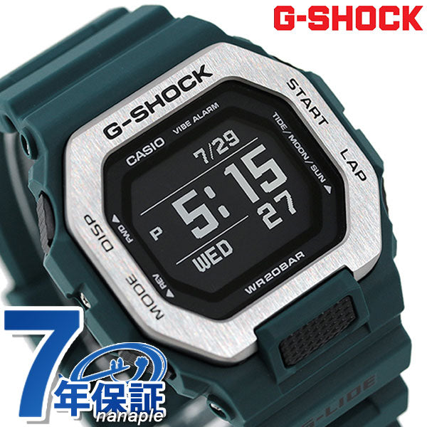 gショック ジーショック G-SHOCK Gライド Bluetooth タイドグラフ メンズ 腕時計 GBX-100-2DR 時計 ブラック グリーン カシオ CASIO