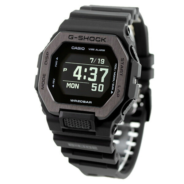 G-shock G-shock G-shock g ride Quartz男士数据潮汐图男士手表GBX-100NS-1DR ALL BLACKCASIO CASIO