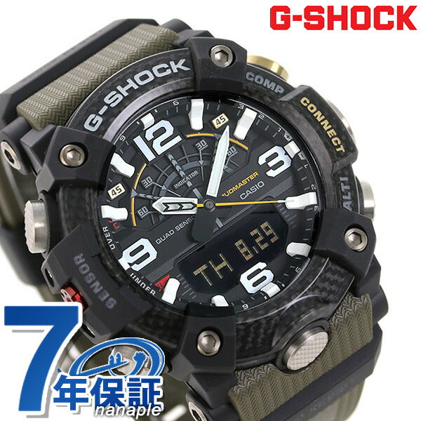 G-shock G-shock anaddy gg-b100疯狂大师GG-B100-1A3DR手表黑色绿色Casio Casio