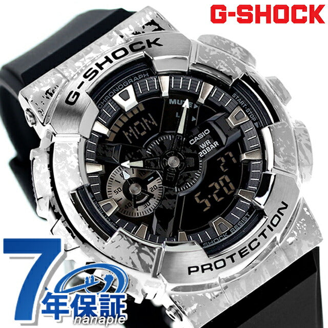 gショック ジーショック G-SHOCK GM-110GC-1A アナログデジタル 110シリーズ 海外モデル メンズ 腕時計 ブランド カシオ casio アナデジ ブラック 黒 GM-110GC-1ADR