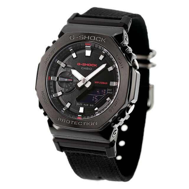 G-Shock Shock Shock G-Shock Quartz GM-2100CB-1A模拟数字2100系列男士手表Anadisy Black Black Black Casio 卡西欧 GM-2100CB-1ADR