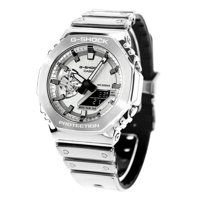gショック ジーショック G-SHOCK クォーツ 電池式 GM-2100YM-8A ファインメタリックシリーズ アナログデジタル 2100シリーズ メンズ 腕時計 ブランド カシオ GM-2100YM-8ADR