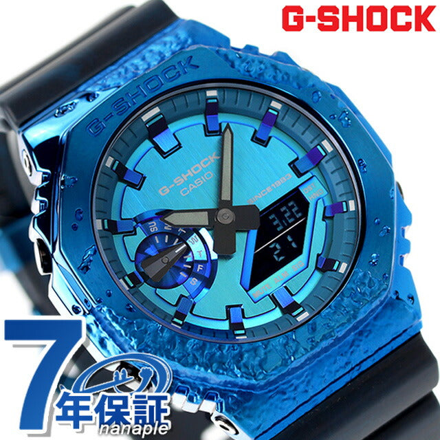 gショック ジーショック G-SHOCK クオーツ GM-2140GEM-2A メンズ 腕時計 ブランド アナデジ ブラック ブルー 黒 カシオ GM-2140GEM-2ADR