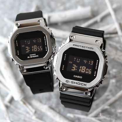 G-Shock Gee Shock G-Shock 5600男士手表品牌数字GM-5600-1DR Black Black Casio