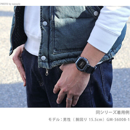 G-Shock Shock G-Shock GM-5600GC-1数字5600系列男士Watch Casio 卡西欧 数字黑色GM-5600GC-1DR