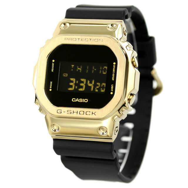 G-Shock Geashock G-Shock Quartz GM-5600G-9数字5600男士手表品牌数字黑色黑色Casio GM-5600G-9DR