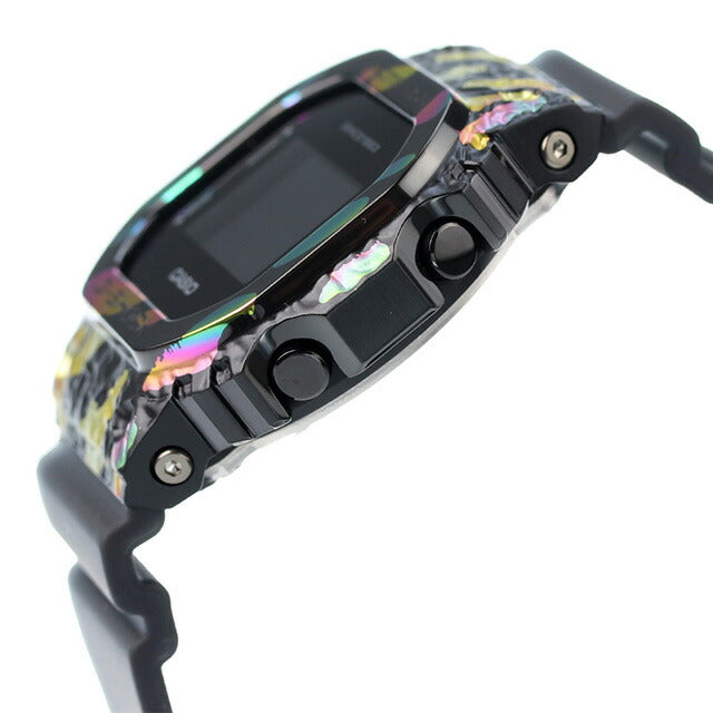 G-shock Gee Shock G-Shock Quartz GM-5640GEM-1 5600男士手表品牌数字黑色黑色骨架黑色Casio GM-5640GEM-1DR