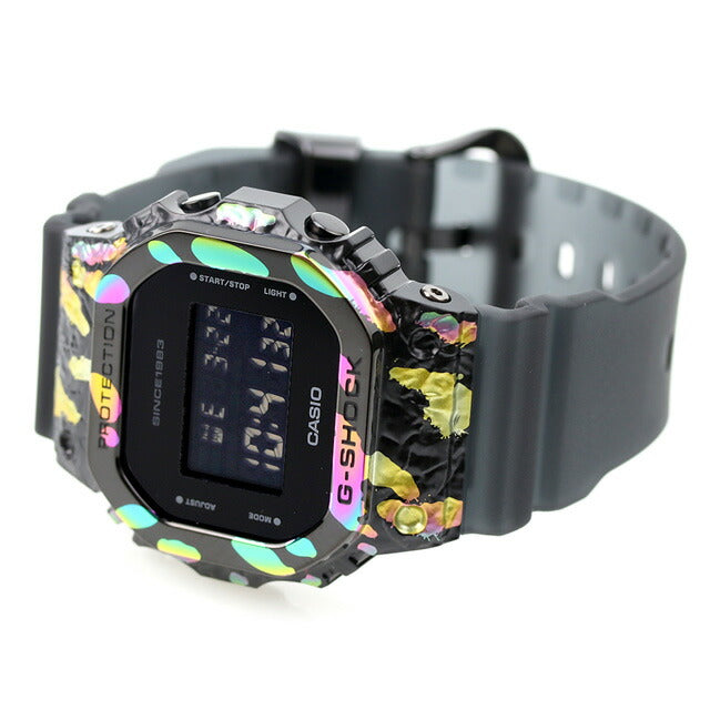 G-shock Gee Shock G-Shock Quartz GM-5640GEM-1 5600男士手表品牌数字黑色黑色骨架黑色Casio GM-5640GEM-1DR