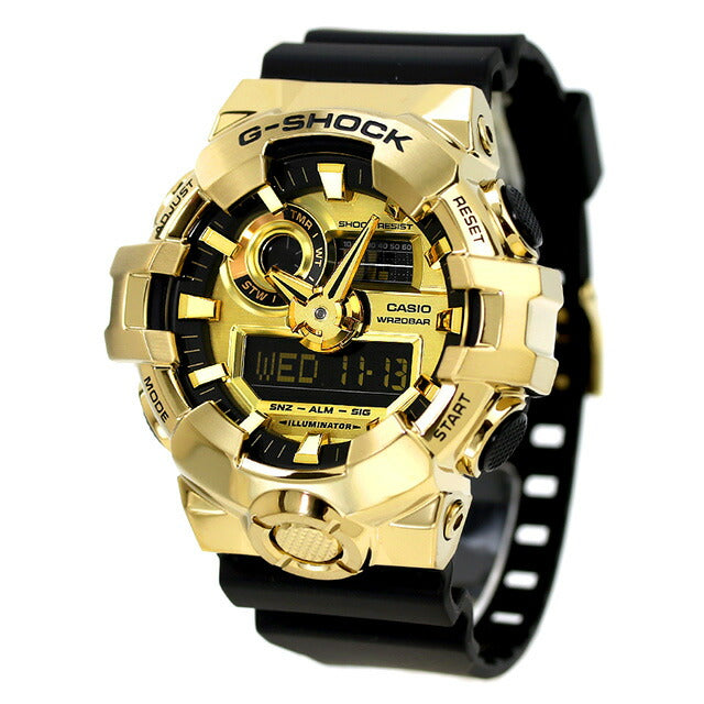 gショック ジーショック G-SHOCK クォーツ 電池式 GM-700G-9A アナデジ 700シリーズ メンズ 腕時計 ブランド カシオ casio GM-700G-9ADR