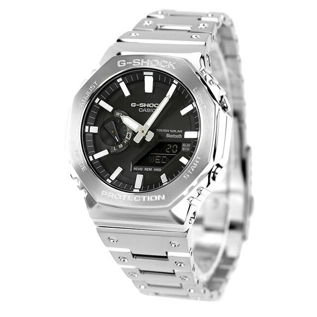 gショック ジーショック G-SHOCK ソーラー GM-B2100SD-1A フルメタル 2100シリーズ Bluetooth メンズ 腕時計 ブランド カシオ casio アナデジ ブラック 黒 GM-B2100SD-1ADR