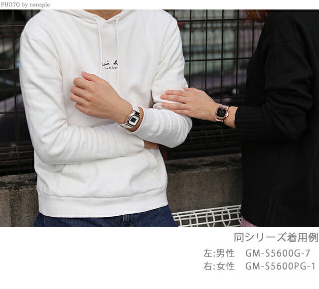 G-shock G-shock GM-S5600BC-1数字男女通用男女女士观看品牌Casio 卡西欧 数字GM-S5600BC-1DR