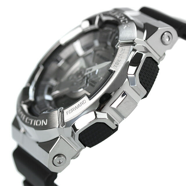 G-Shock Gee Shock G-Shock Quartz GM-S110-1A女士观看品牌Anadisy银色黑色黑色Casio GM-S110-1ADR