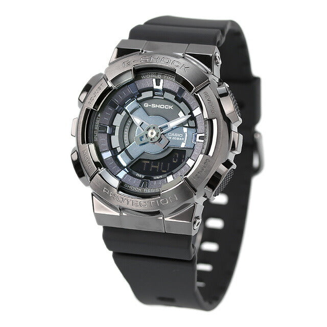 G-Shock Gee Shock G-Shock Quartz GM-S110B-8A女士观看品牌Anadisi黑色灰色黑色Casio GM-S110B-8ADR