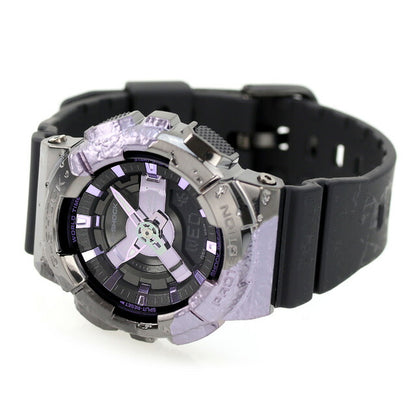 G-shock ge shock g-shock quartz gm-s114gem-1a2男女盖观看品牌anadigi黑色紫色黑色卡西欧男士gm-s114gem-1a2dr