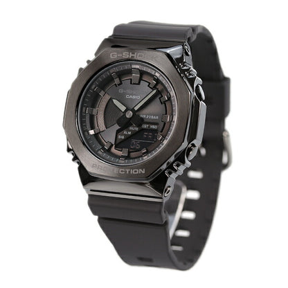 G-Shock Shock Shock G-Shock GM-S2100 S系列石英男性手表GM-S2100B-8ADR黑色灰色Casio Casio