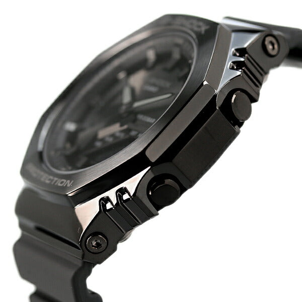 G-Shock Shock Shock G-Shock GM-S2100 S系列石英男性手表GM-S2100B-8ADR黑色灰色Casio Casio