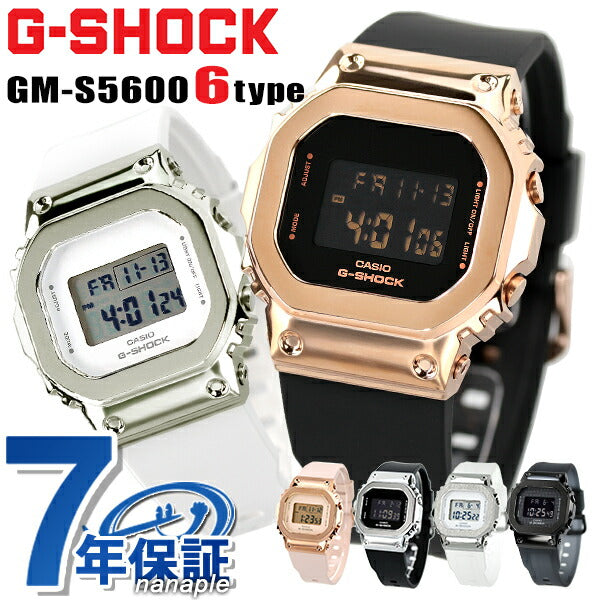 G-Shock G-Shock G-Shock男士GM-S5600 GM-S5600男士女士观看品牌Casio可选模型