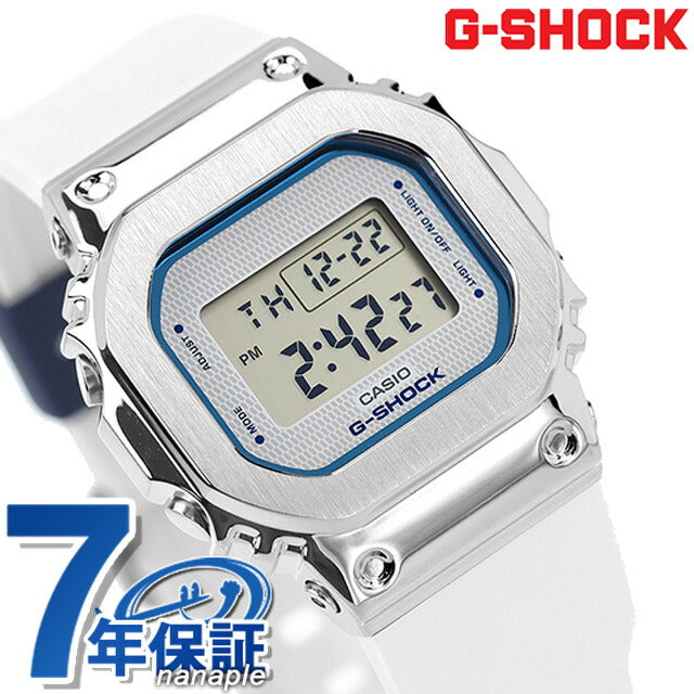 G-Shock Gee Shock G-Shock Quartz GM-S5600LC-7女士观看品牌数字灰色白色Casio GM-S5600LC-7DR