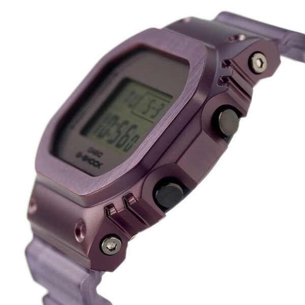 G-Shock Geah Shock G-Shock GM-S5600MF-6数字GM-S5600男士手表品牌紫色骨架Casio GM-S5600MF-6DR