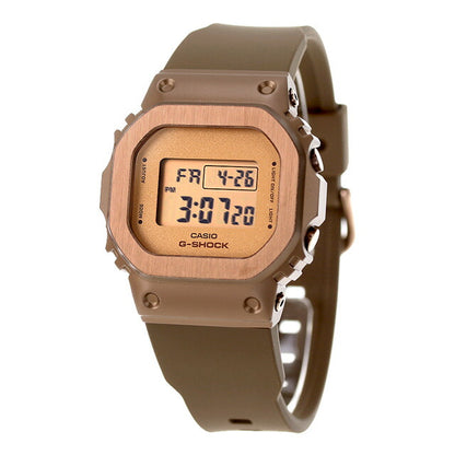 G-Shock Gee Shock G-SHOCK GM-S5600UBR-5 Digital Overseas Model Ladies Watch Brand Casio Casio Digital GM-S5600UBR-5DR