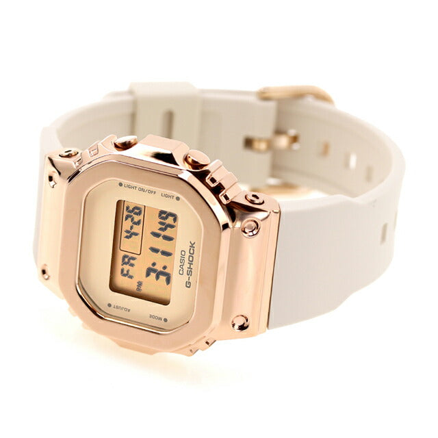 G-Shock Gee Shock G-SHOCK GM-S5600UPG-4 Digital Ladies Watch Brand Casio CASIO Digital Pink Beige GM-S5600UPG-4DR