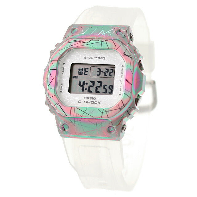 G-Shock Gee Shock G-SHOCK Quartz GM-S5640GEM-7 Unisex Watch Brand Digital Skeleton Cassio Men GM-S5640GEM-7DR