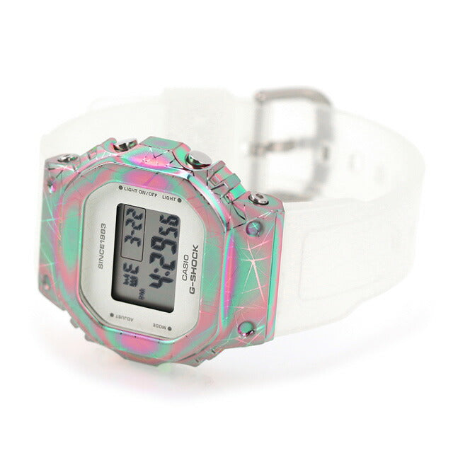 G-Shock Gee Shock G-SHOCK Quartz GM-S5640GEM-7 Unisex Watch Brand Digital Skeleton Cassio Men GM-S5640GEM-7DR