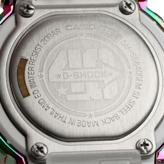 gショック ジーショック G-SHOCK クオーツ GM-S5640GEM-7 ユニセックス 腕時計 ブランド デジタル スケルトン カシオ メンズ GM-S5640GEM-7DR