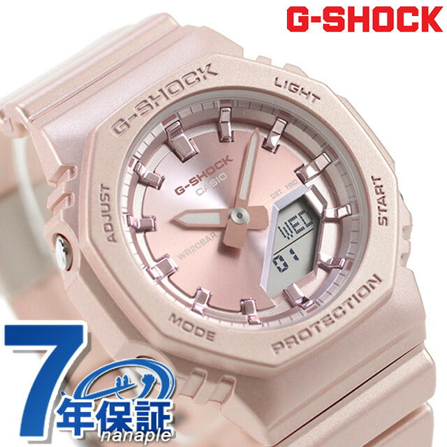 gショック ジーショック G-SHOCK クォーツ 電池式 GMA-P2100ST-4A アナログデジタル レディース 腕時計 ブランド カシオ casio アナデジ ピンク GMA-P2100ST-4ADR