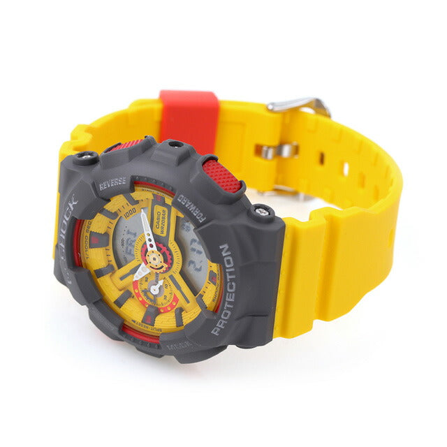 G-shock ge shock g-shock quartz gma-s110y-9a男女盖特品牌anadigi黄色casio男士gma-s110y-9adr