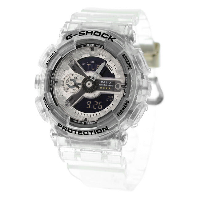 gショック ジーショック G-SHOCK GMA-S114RX-7A ユニセックス メンズ レディース 腕時計 ブランド カシオ アナデジ ブラック スケルトン 黒 GMA-S114RX-7ADR