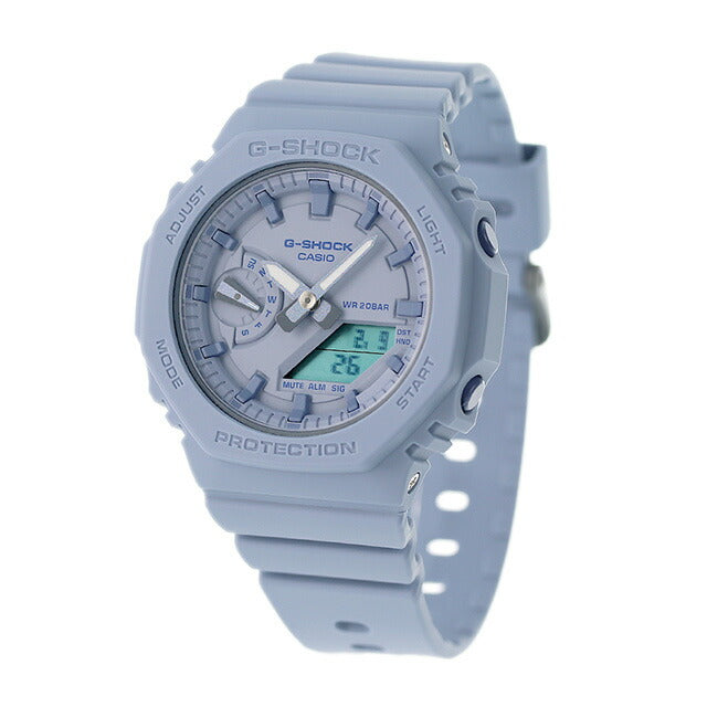 G-shock Gee Shock G-Shock Quartz GMA-S2100BA-2A2男女赛品牌Anadige浅蓝色Casio男士GMA-S2100BA-2A2DR