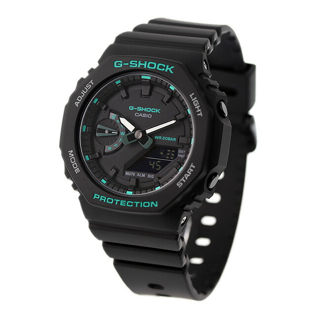 G-Shock Gee Shock G-SHOCK Quartz GMA-S2100GA-1A Analog-Digital Unisex Watch Anadigi Black Black Casio CASIO GMA-S2100GA-1ADR