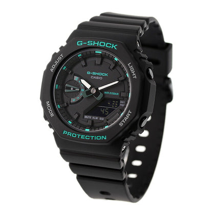 G-shock G-shock Quartz GMA-S2100GA-1A模拟数字中性观看Anadigi Anadigi Black Black Casio 卡西欧 GMA-S2100GA-1ADR