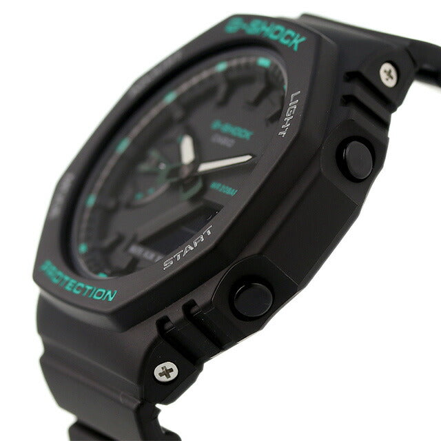 G-shock G-shock Quartz GMA-S2100GA-1A模拟数字中性观看Anadigi Anadigi Black Black Casio 卡西欧 GMA-S2100GA-1ADR