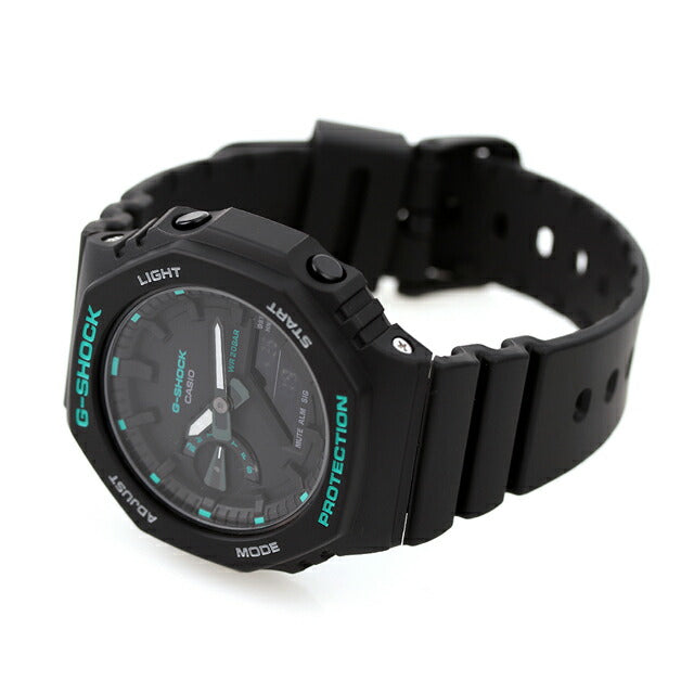 G-shock G-shock Quartz GMA-S2100GA-1A模拟数字中性观看Anadigi Anadigi Black Black Casio 卡西欧 GMA-S2100GA-1ADR