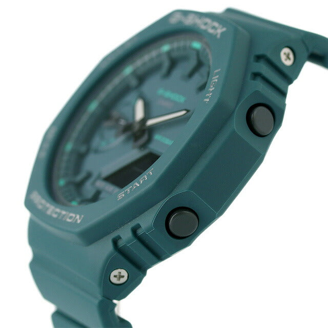 G-Shock Gee Shock G-SHOCK Quartz GMA-S2100GA-3A Analog-Digital Unisex Watch Anadisi Green Casio CASIO GMA-S2100GA-3ADR