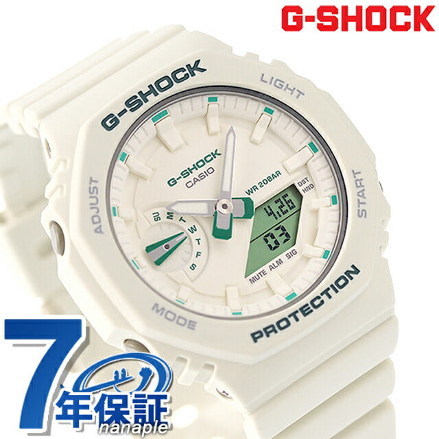 G-Shock Gee Shock G-SHOCK Quartz GMA-S2100GA-7A Analog-Digital Unisex Watch Anadisi Cream Yellowcasio CASIO GMA-S2100GA-7ADR