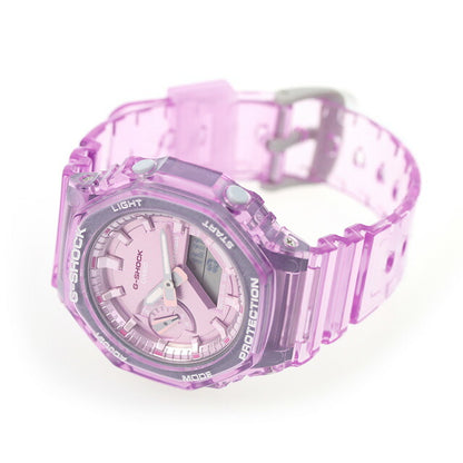 G-Shock Gee Shock G-Shock Quartz GMA-S2100SK-4A模拟数字男士女士观看品牌Anadigi Casio GMA-S2100SK-4ADR