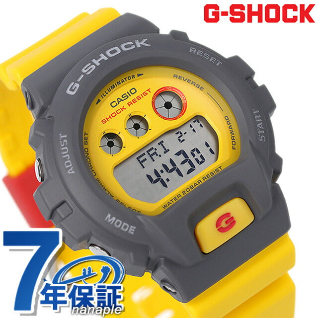 G-Shock G-SHOCK Quartz GMD-S6900Y-9 Unisex Watch Brand Digital Yellow Casio Men GMD-S6900Y-9DR