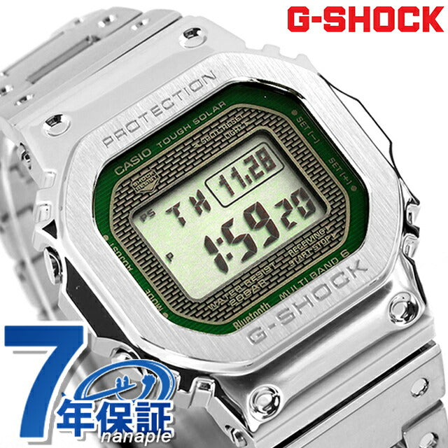 gショック ジーショック G-SHOCK 電波ソーラー GMW-B5000D-3 フルメタル 5000シリーズ Bluetooth メンズ 腕時計 ブランド カシオ casio デジタル グリーン GMW-B5000D-3ER