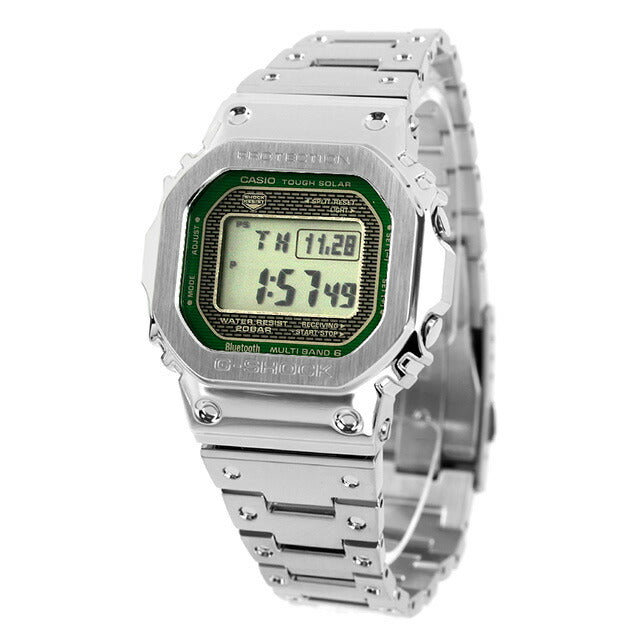 gショック ジーショック G-SHOCK 電波ソーラー GMW-B5000D-3 フルメタル 5000シリーズ Bluetooth メンズ 腕時計 ブランド カシオ casio デジタル グリーン GMW-B5000D-3ER