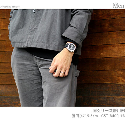 gショック ジーショック G-SHOCK Gスチール GST-B400 ワールドタイム ソーラー メンズ 腕時計 GST-B400D-1ADR ブラック カシオ CASIO GST-B400D-1ADR