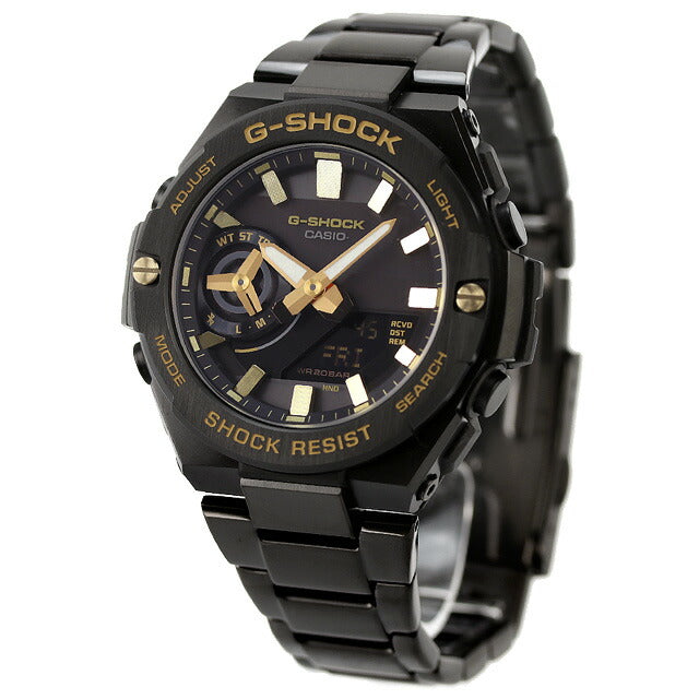 gショック ジーショック G-SHOCK ソーラー GST-B500BD-1A9 Gスチール GST-B500 Bluetooth メンズ 腕時計 ブランド アナデジ ブラック 黒 カシオ GST-B500BD-1A9DR